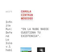 Tablet Screenshot of carolacintron.com
